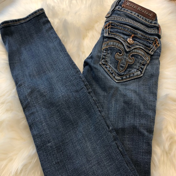 Rock Revival Denim - Rock Revival Debbie Straight Jeans. Final Price.